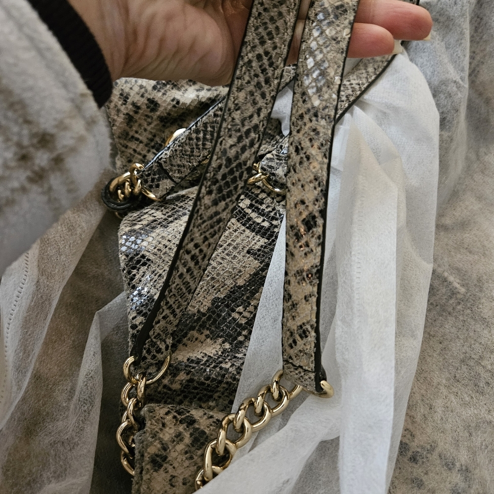 Michael Kors Python Snakeskin Tote Bag - Picture 14 of 15
